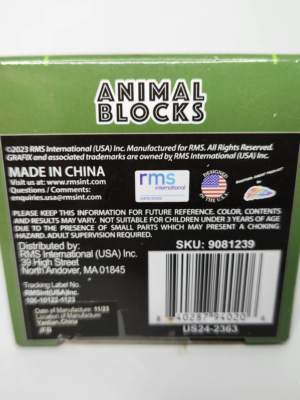 3 Block Tech Animal Blocks Building Sets - Elephant, Bee, Flamingo